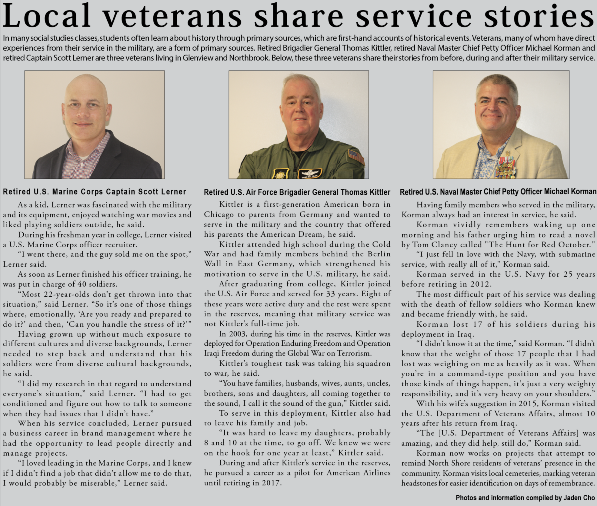 Local veterans share service stories